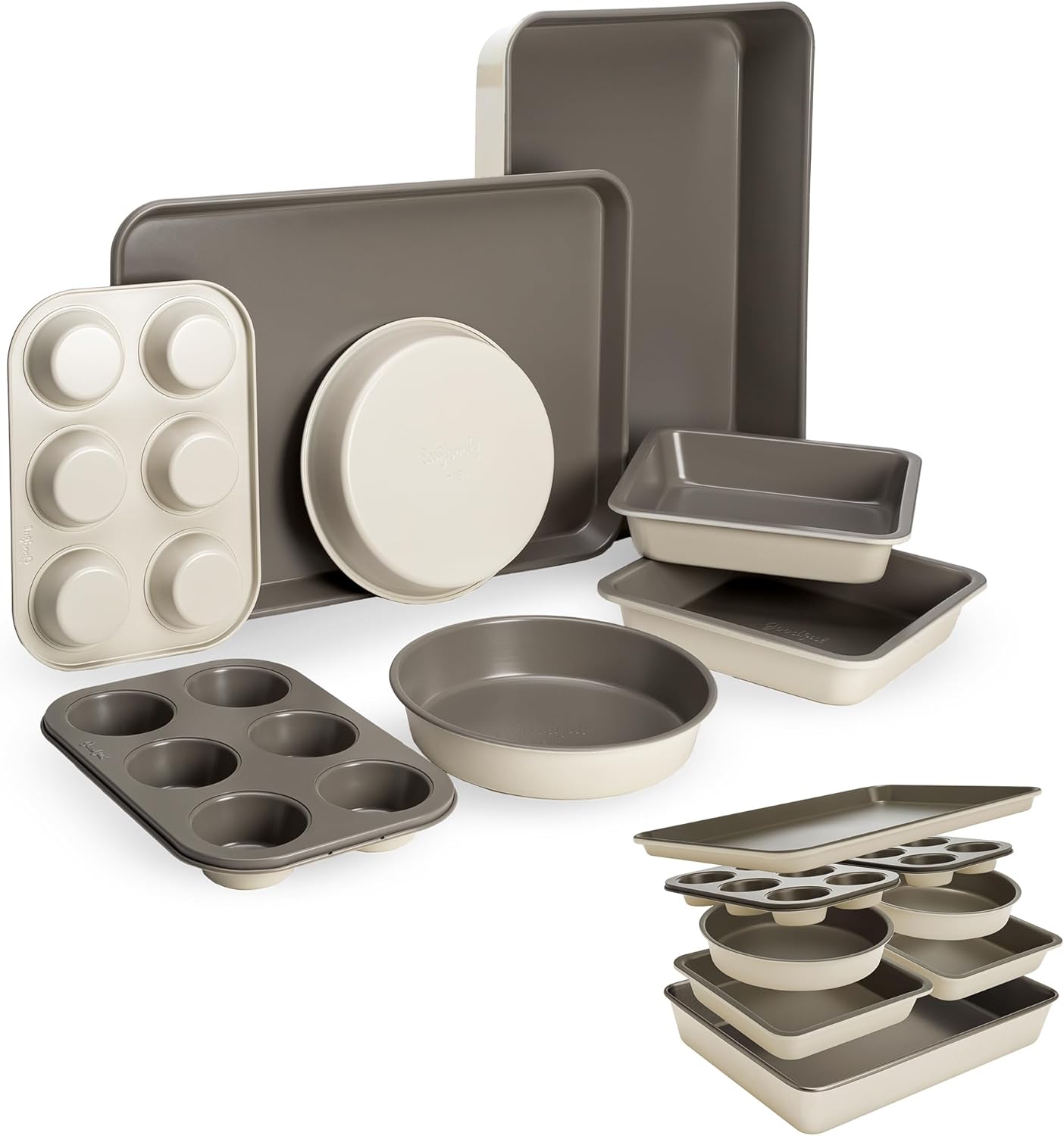 Goodful All-In-One Nonstick Bakeware Set for Effortless Baking