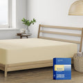 1000 Thread Count California King Fitted Sheet - Sand Deep Pocket