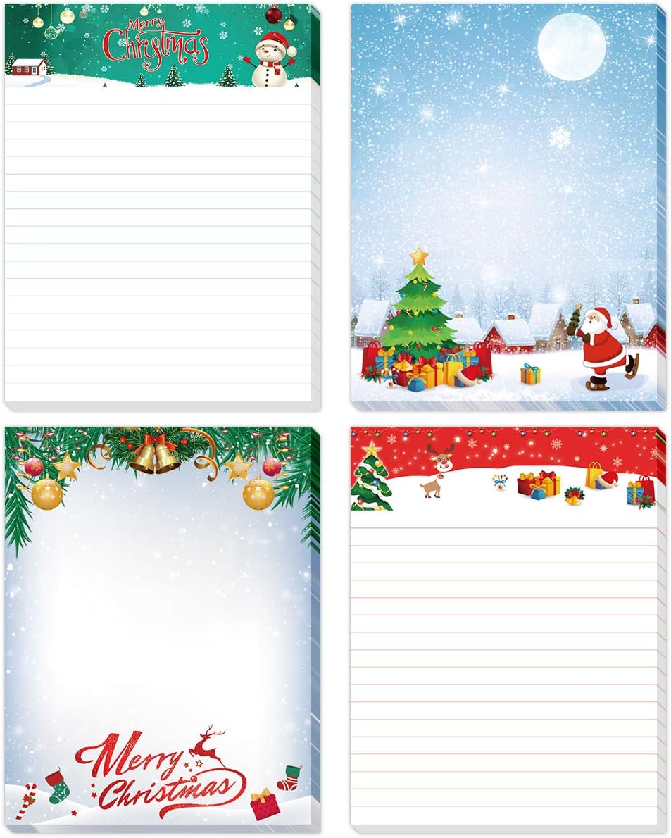 Fancy Land Christmas Notepads - Festive Stationery Pick
