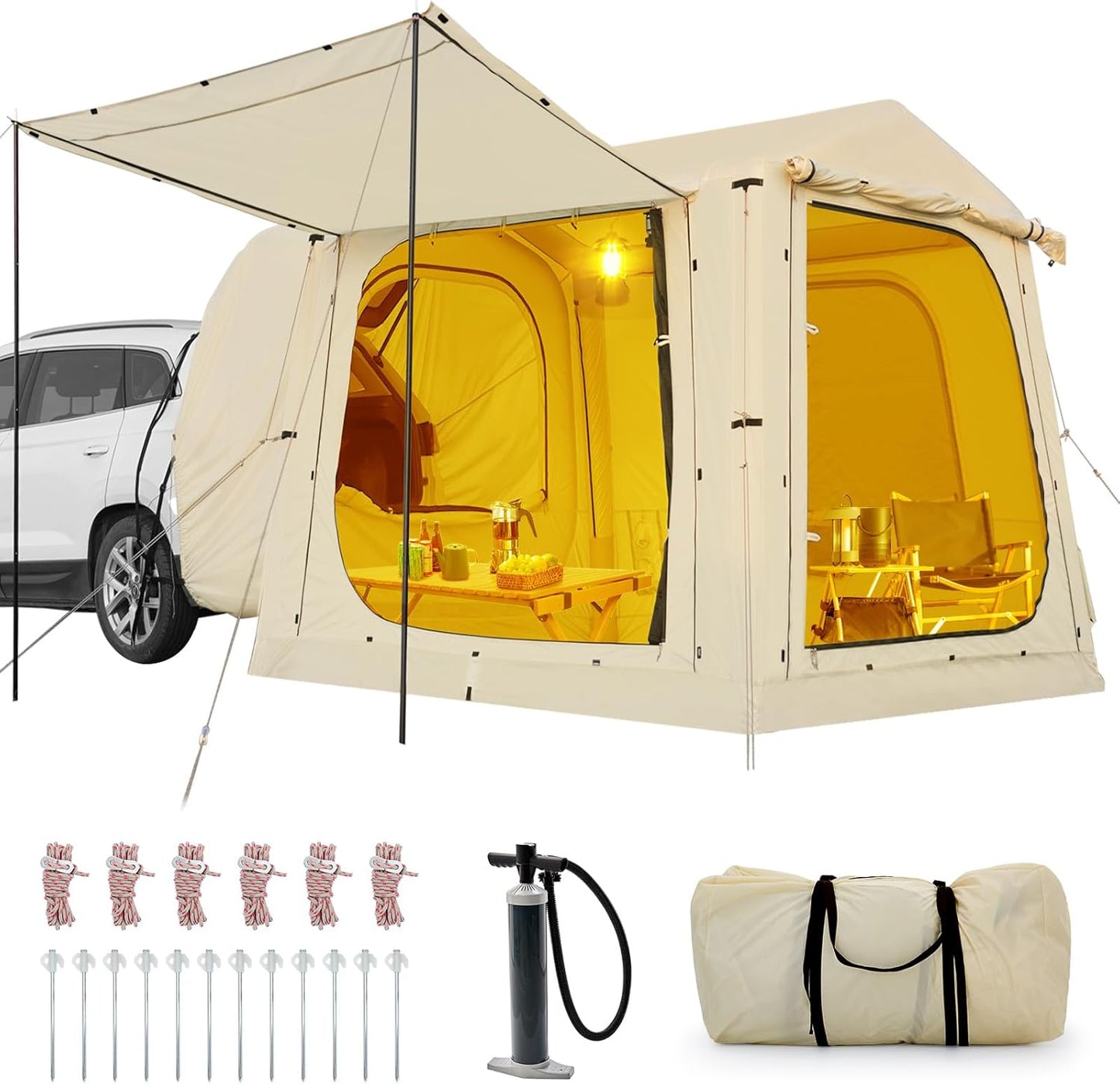 Inflatable Tents for Camping: Easy Setup 4 Season Tent