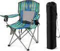 Simple Deluxe Outdoor Foldable Camping Chair - Large, Portable Comfort