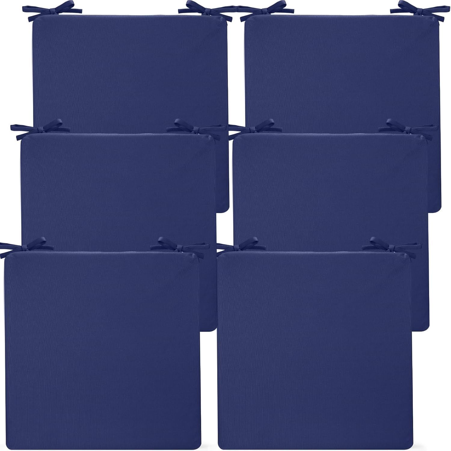 Preboun 6 Pack Outdoor Chair Cushions for Patio Furniture