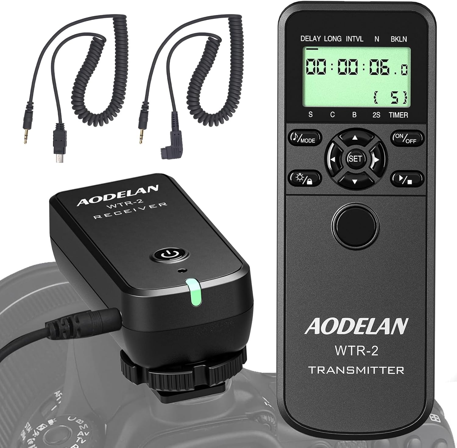 AODELAN Wireless Shutter Remote Control for Sony Cameras