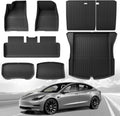Weize Floor Mats Fit for Tesla Model 3 Highland 2025 2024