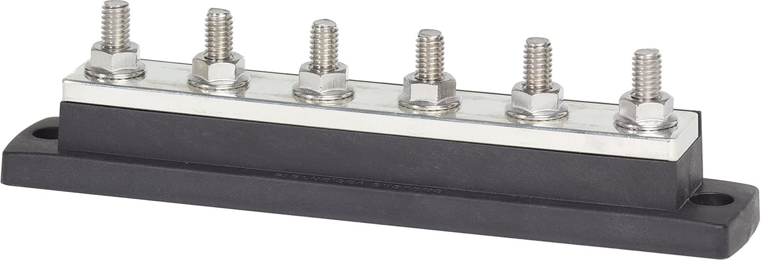 250 Amp MaxiBus BusBar with 6 Studs for Reliable Power