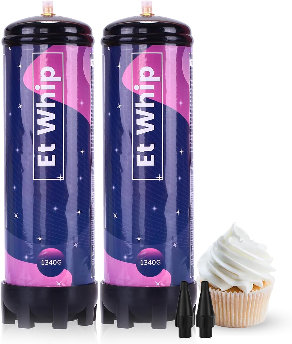 DD WHIP 2-Pack: Effortlessly Whip Up 1340g of Cream!