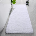24x60 in Luxury Long Bathroom Runner Rug - Thick Soft White Mat