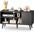 WLIVE TV Stand for 43 Inch TV - Mid-Century Modern Design