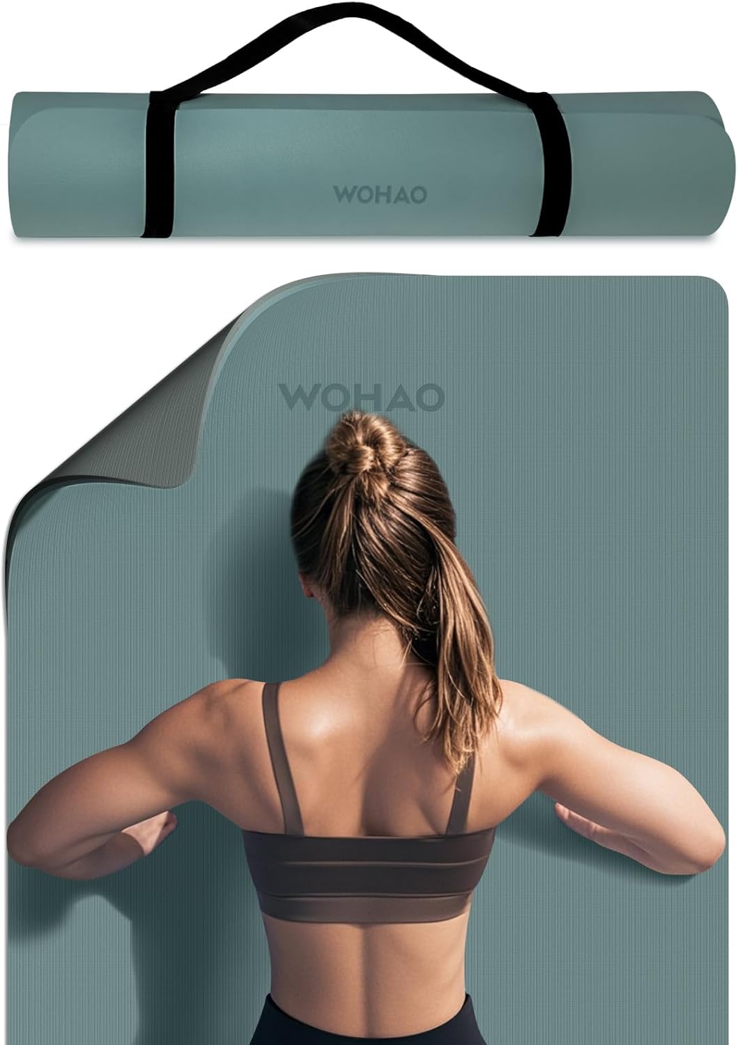 Extra Thick 8mm Yoga Mat for Ultimate Comfort and Support