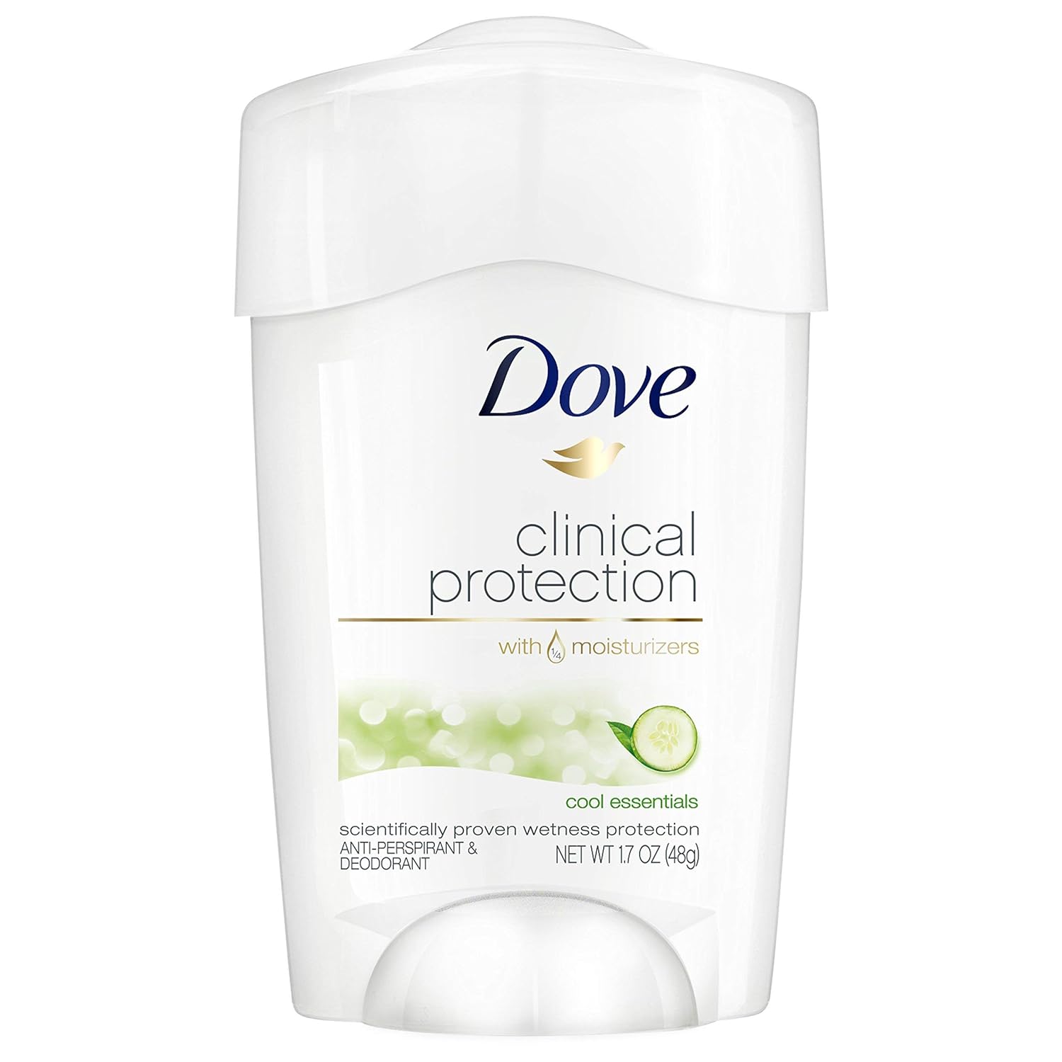 Dove Clinical Protection Antiperspirant Deodorant for Odor Control