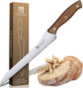 Purple Dragon Bread Knife 9 in Serrated Knife - Smooth, Tear-Free