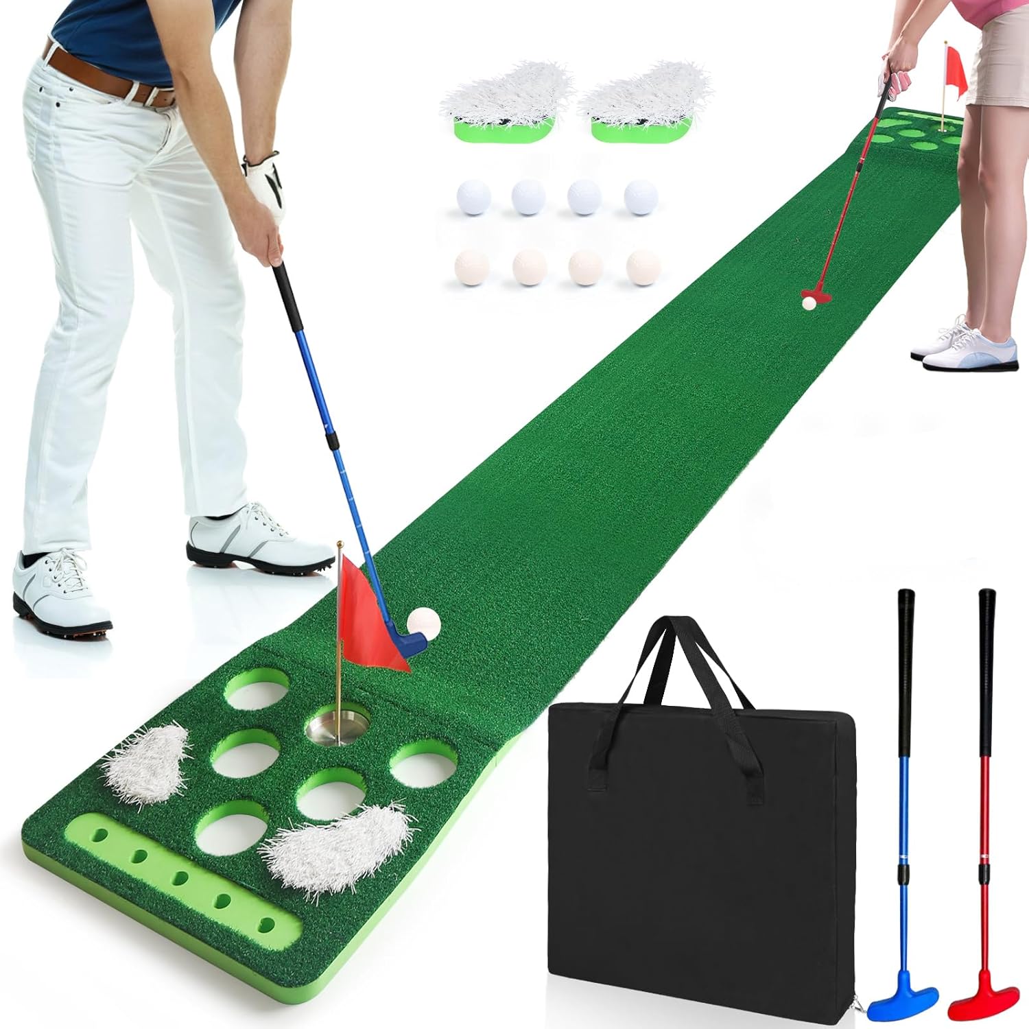 Detachable Golf Pong Set - Ultimate Party Game!