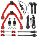AWD 4WD Front End 13pc Suspension Control Arm Kit for Chevy Silverado