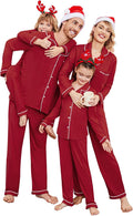 Ekouaer Christmas Family Matching Pajamas Long Sleeve (Style B4B3)