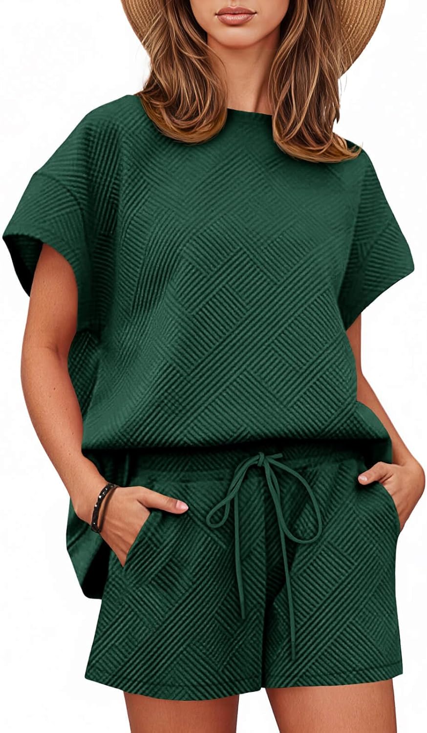 Comfortable Womens Loungewear Set with Pockets for Relaxation