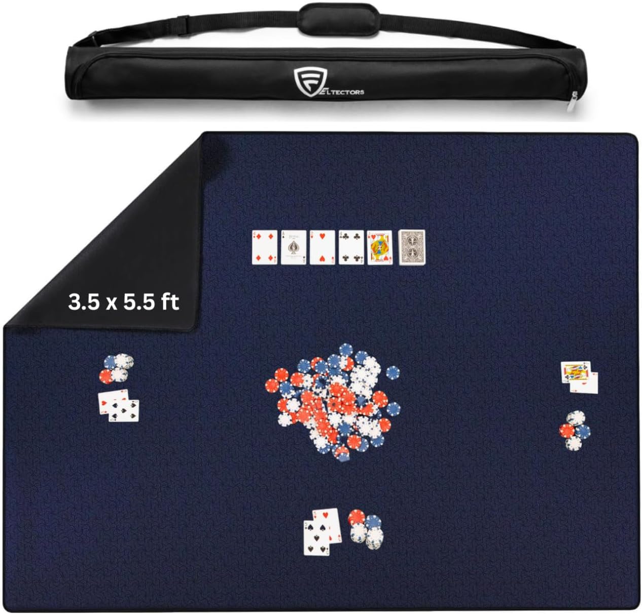 Board Game Mat 42 x 66 In for Mahjong, Poker, RPG and More