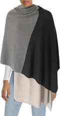 Moss Rose Women's Shawl Wrap Poncho Ruana Cape - Warm Stylish Layer