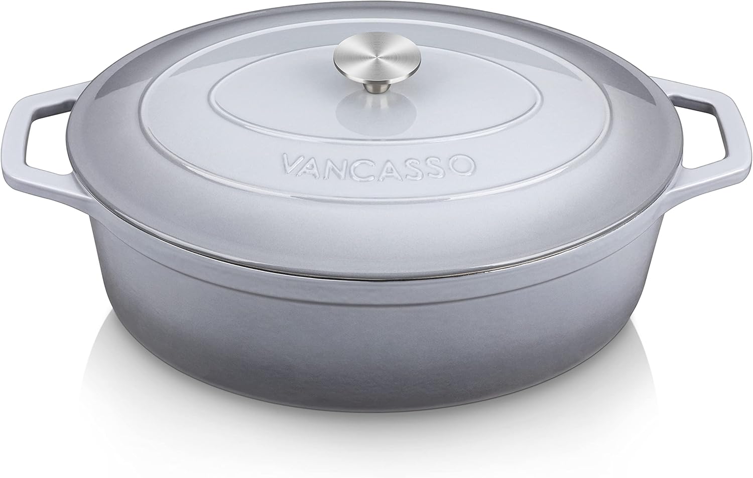 vancasso Enameled Cast Iron Dutch Oven for Versatile Cooking