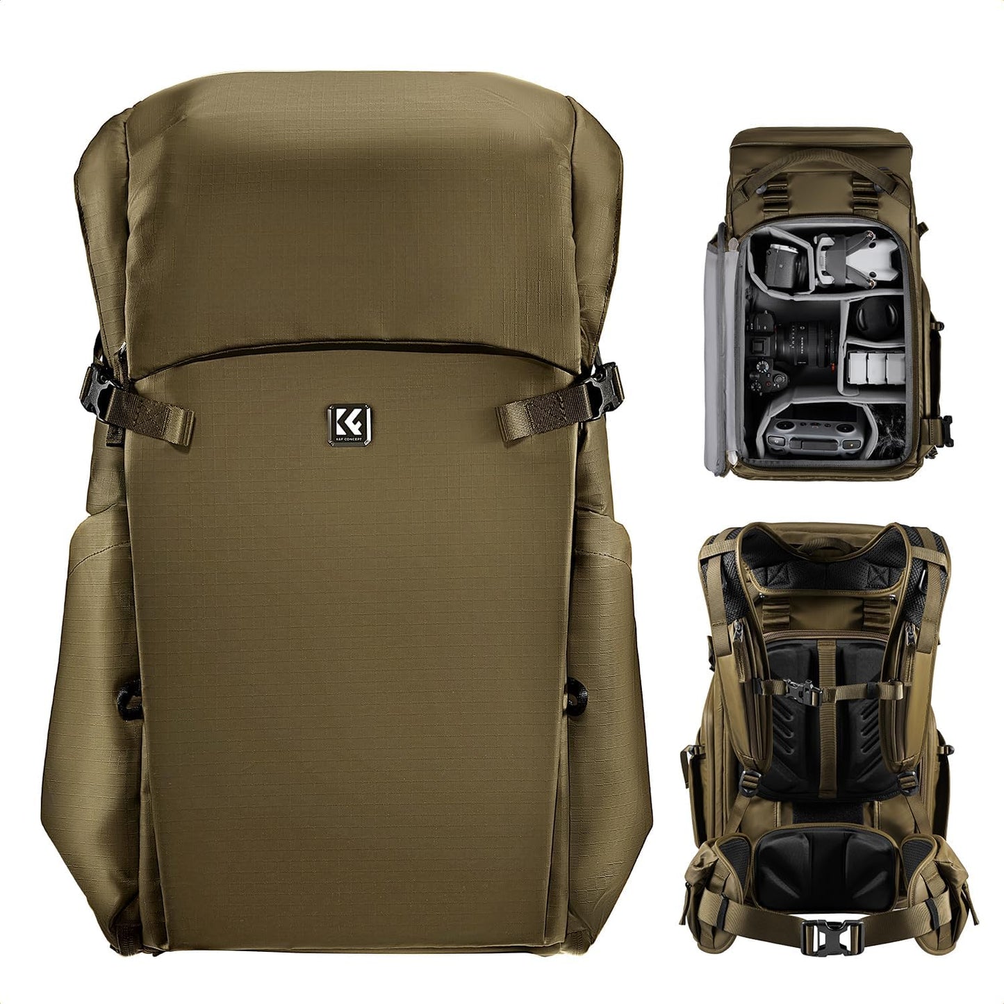 K&F Concept 30L Large Capacity Waterproof Camera Backpack Review