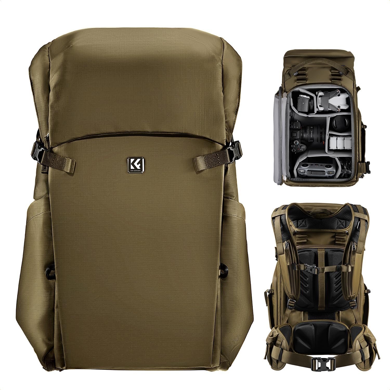 K&F Concept 30L Large Capacity Waterproof Camera Backpack Review