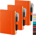 Small Journal Notebook 3 Pack Mini Pocket Notepads - Portable Pocket