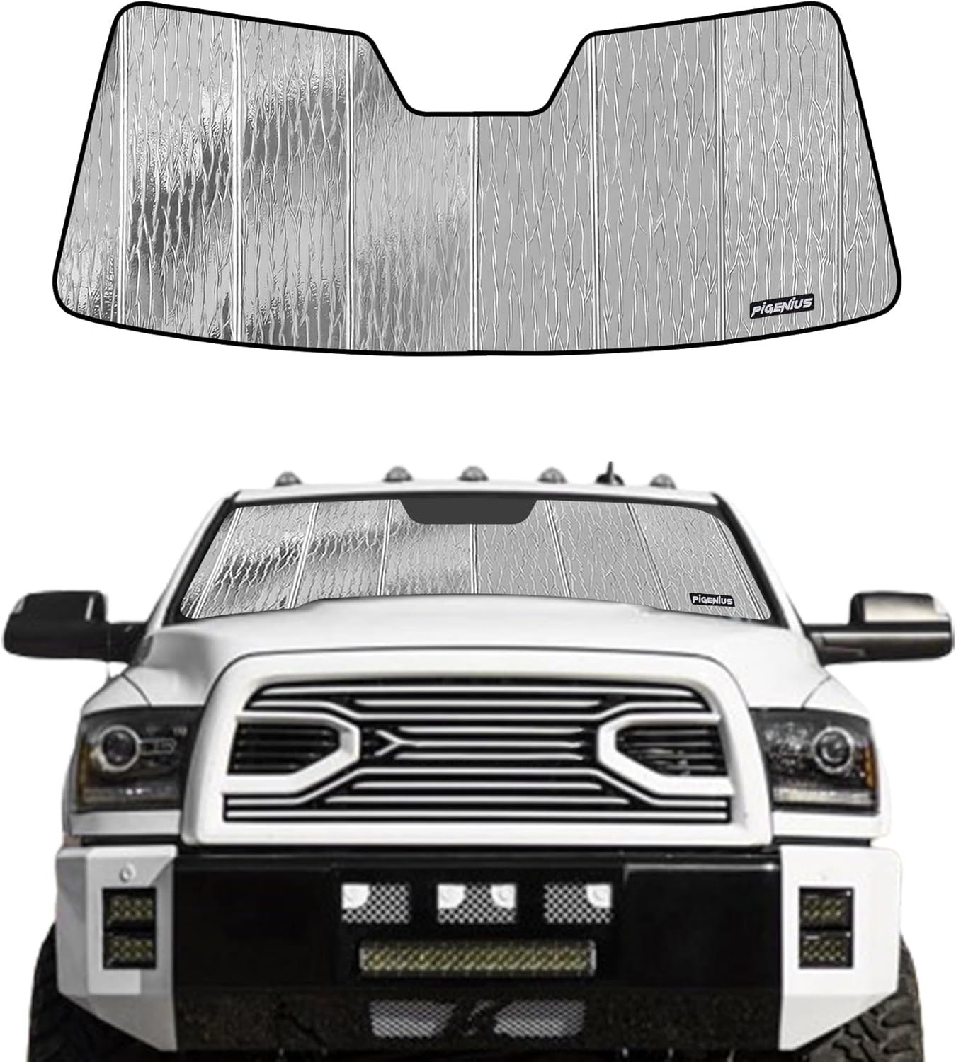 Windshield Sun Shade for Dodge Ram 2500/3500 2010-2018 Review