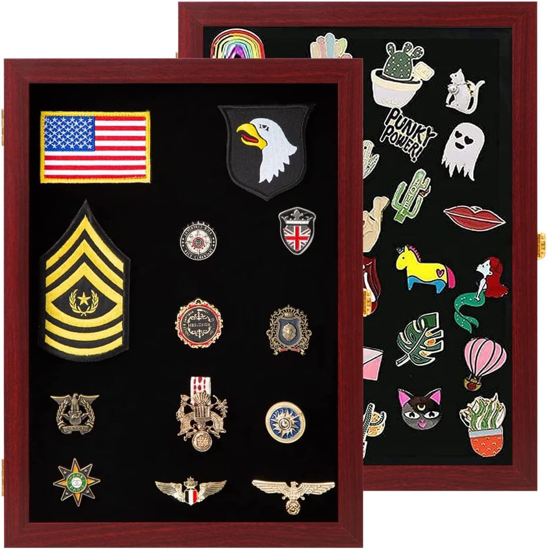 VERANI Pin Display Case for Collecting and Showcasing Pins