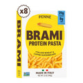 Brami Penne Pasta 8 Pack - High Protein, Low Carb Italian Pasta