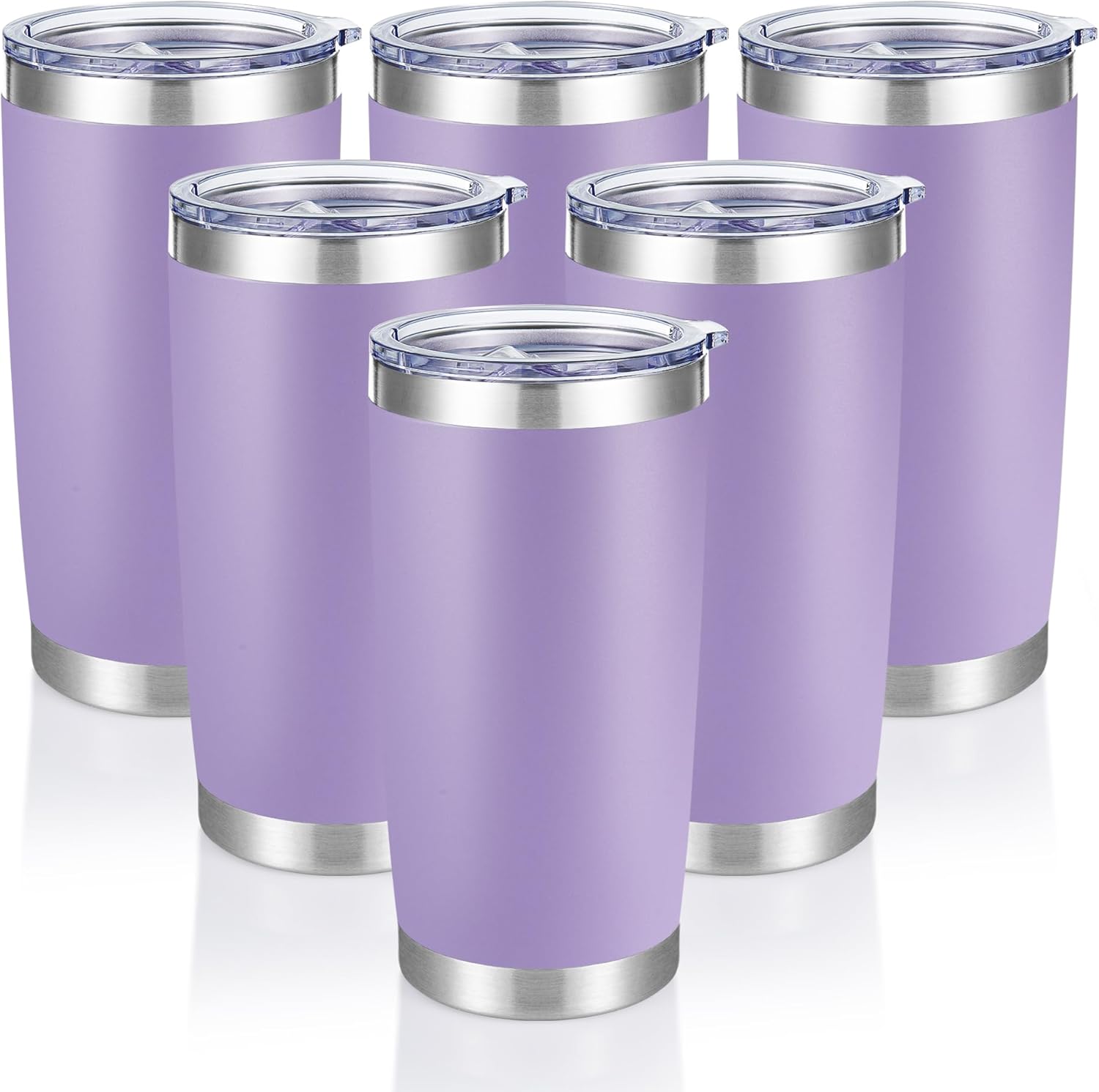 20 oz Stainless Steel Tumblers Bulk for Hot and Cold Drinks