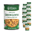 Eden Organic Green Lentils with Onion and Bay Leaf - Ready Soup Case