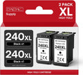 240XL Black Ink Cartridge Combo Pack Replacement for Canon - High