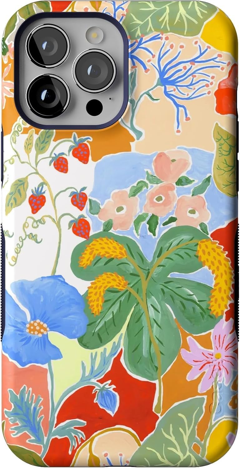 Casely iPhone 13 Pro Max Case with Botanical Blooms Design
