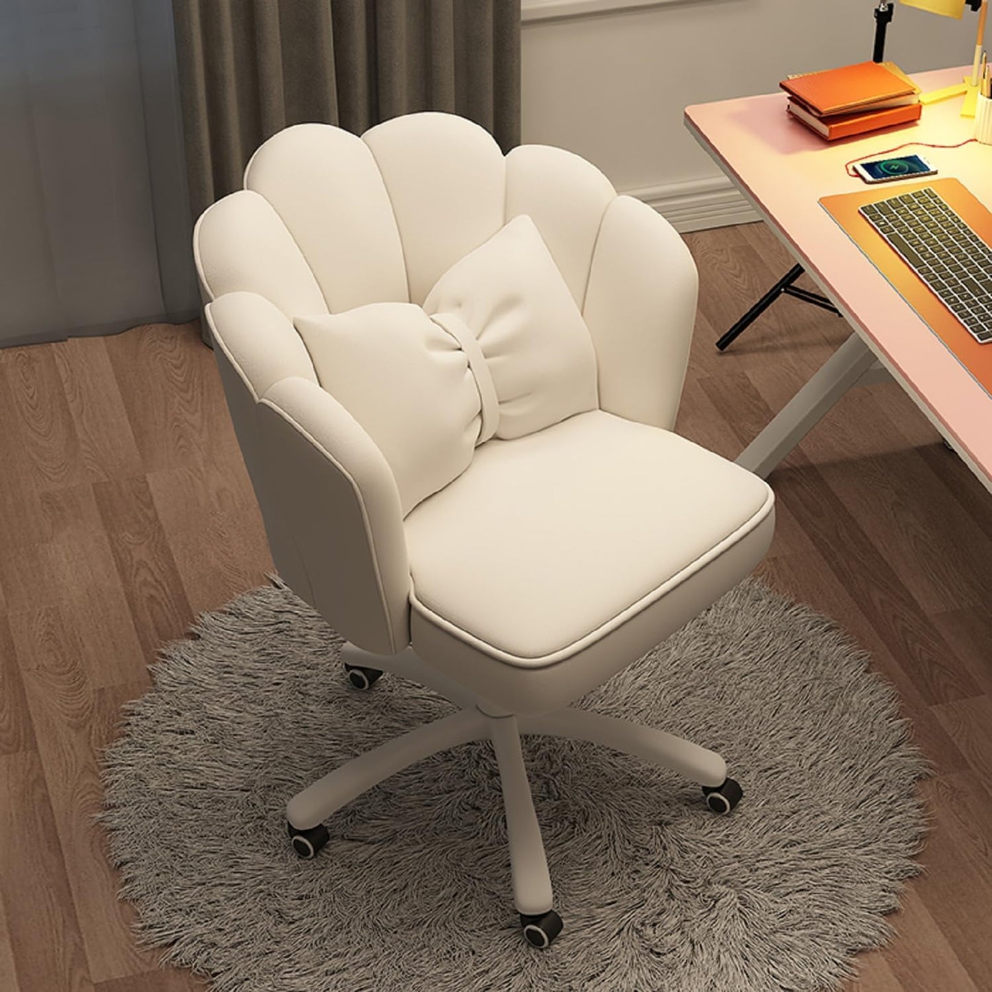 Swivel Velvet Butterfly Chair - Adjustable & Stylish