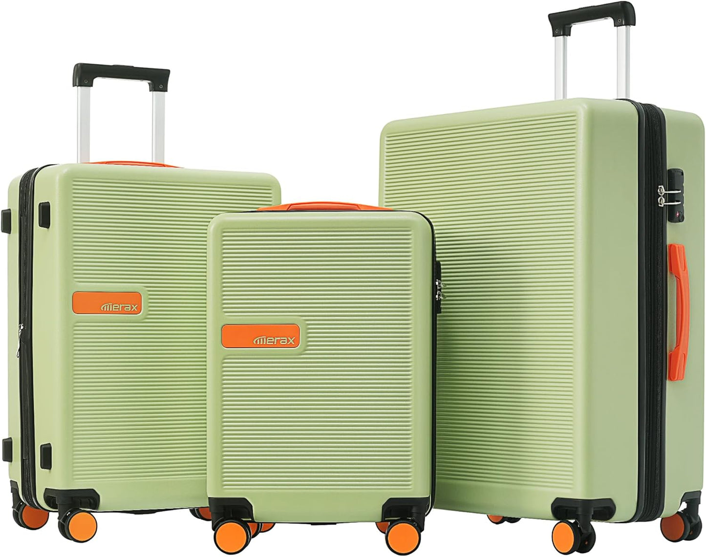 Merax Luggage Sets 3 Piece with TSA Lock for Easy Travel