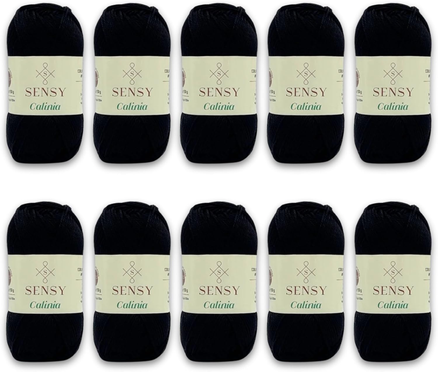 10 Skeins of Sensy Calinia Yarn for Amigurumi Projects