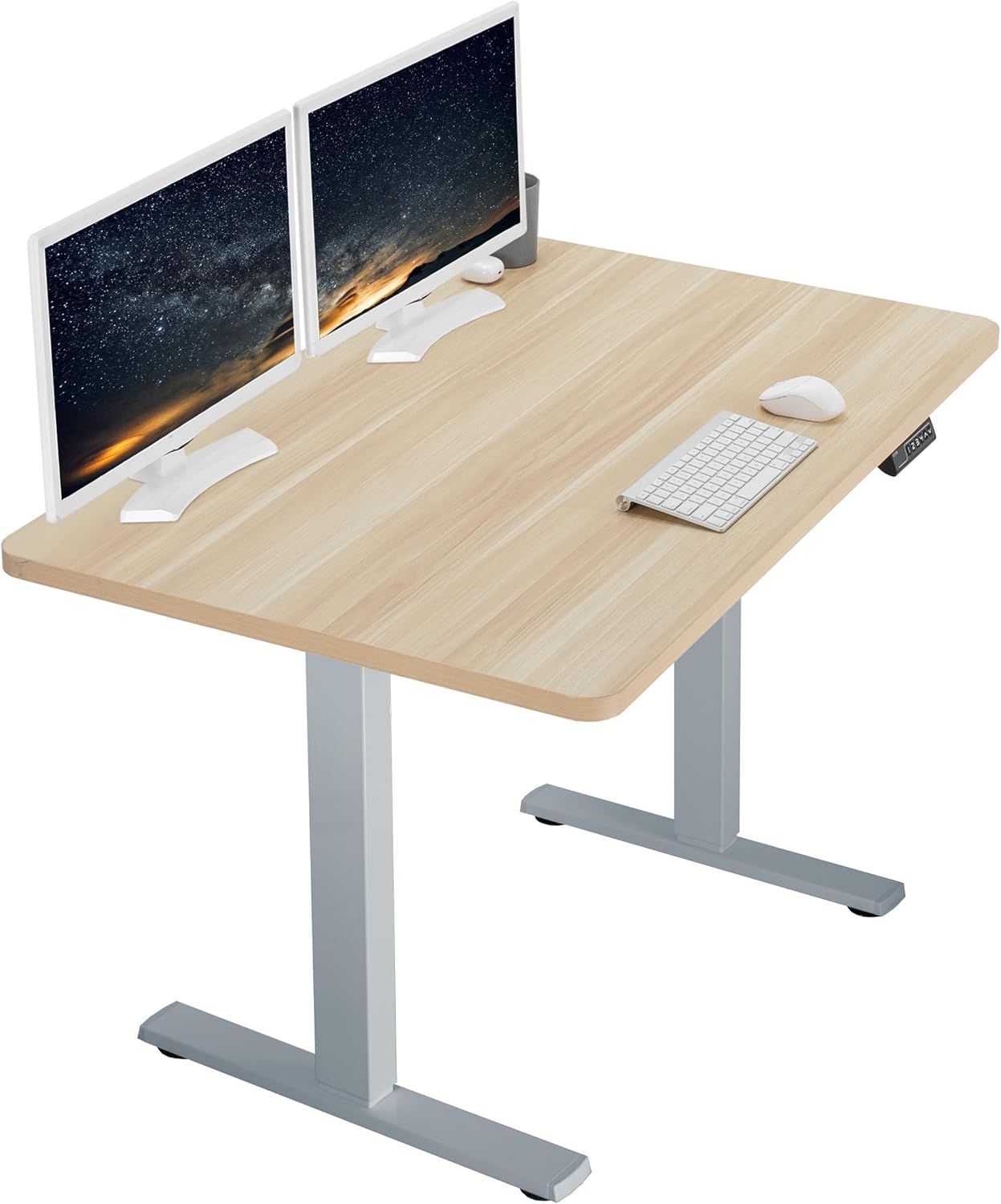 VIVO Electric 48 x 30 in Standing Desk with Memory Height Adjustment