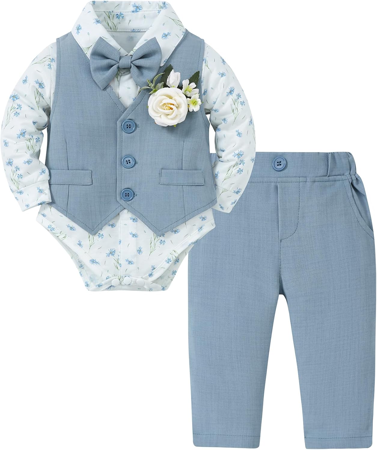 Coco&RARA Baby Boy Clothes Suits for Formal Occasions 0-18M