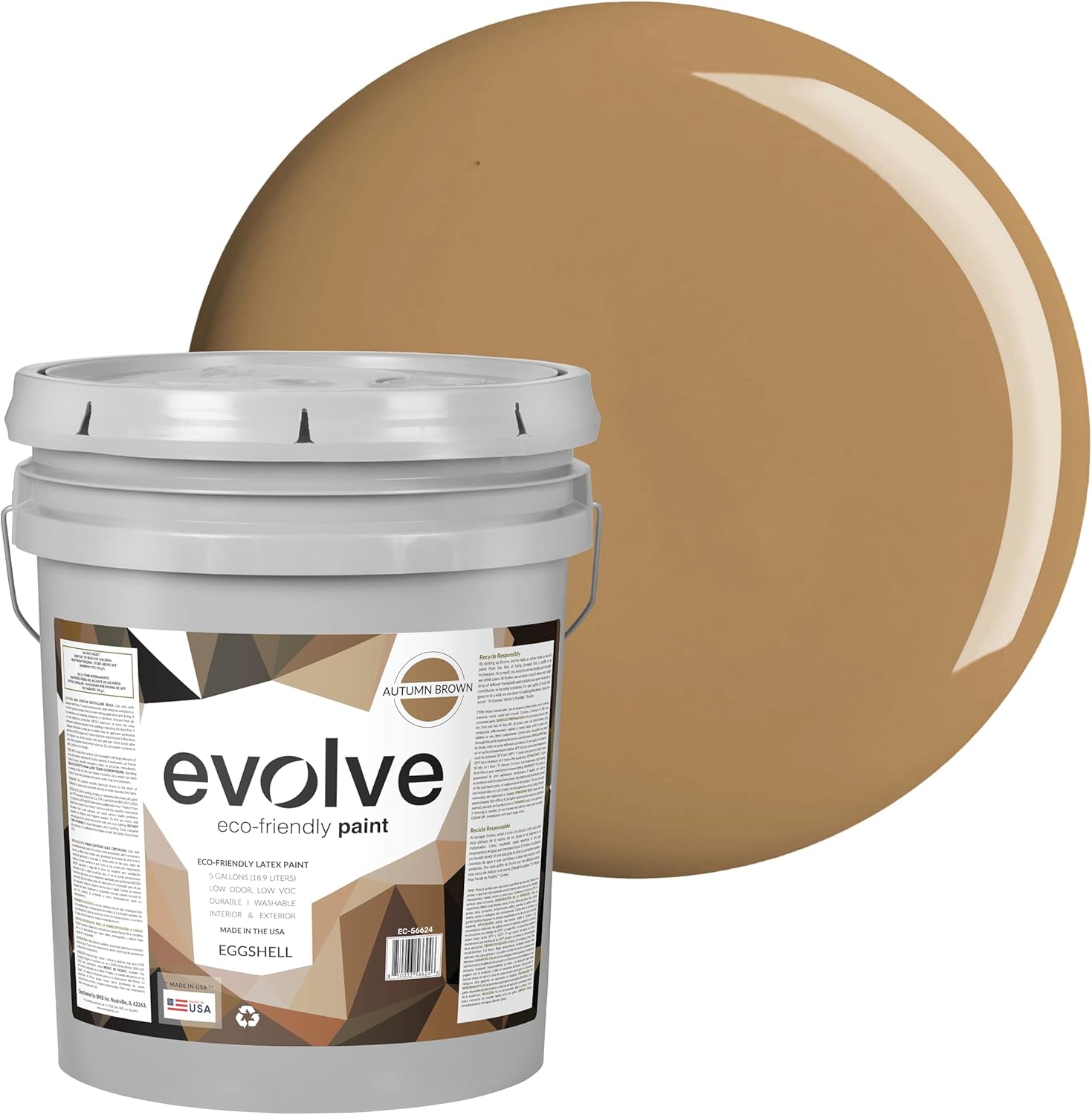 EVOLVE Paint & Primer: Eco-Friendly Low Sheen for Interiors