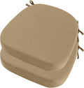 Outdoor Chair Cushions Set of 2 17 in x 17 in x 3 in - Thick