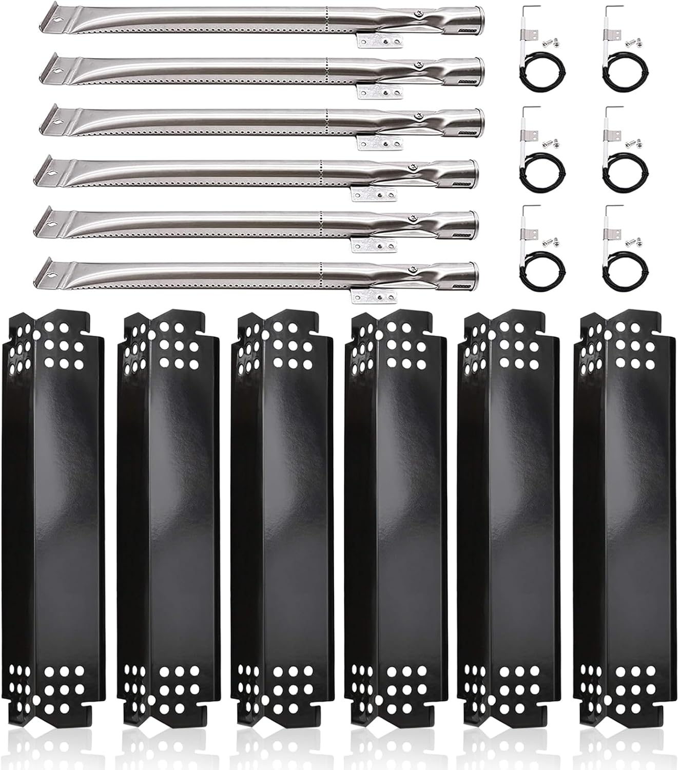 Nexgrill 6 Burner Replacement Parts for Grill Heat Plates & More