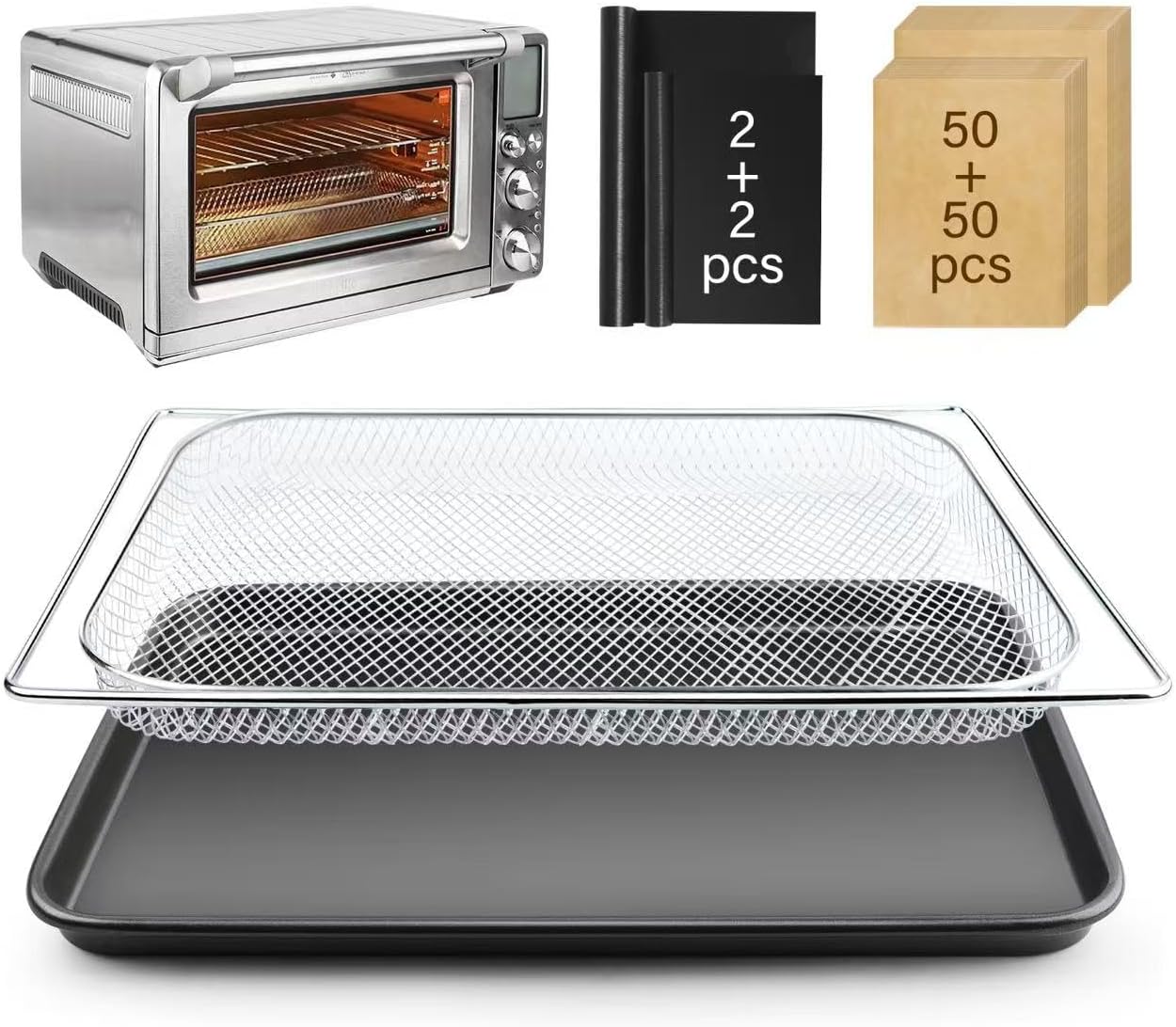Breville Air Fryer Pro Baking Set - Crisp with Ease!