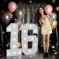 Marquee Numbers Large 16th-Birthday Decorations - 3ft Light Up Number