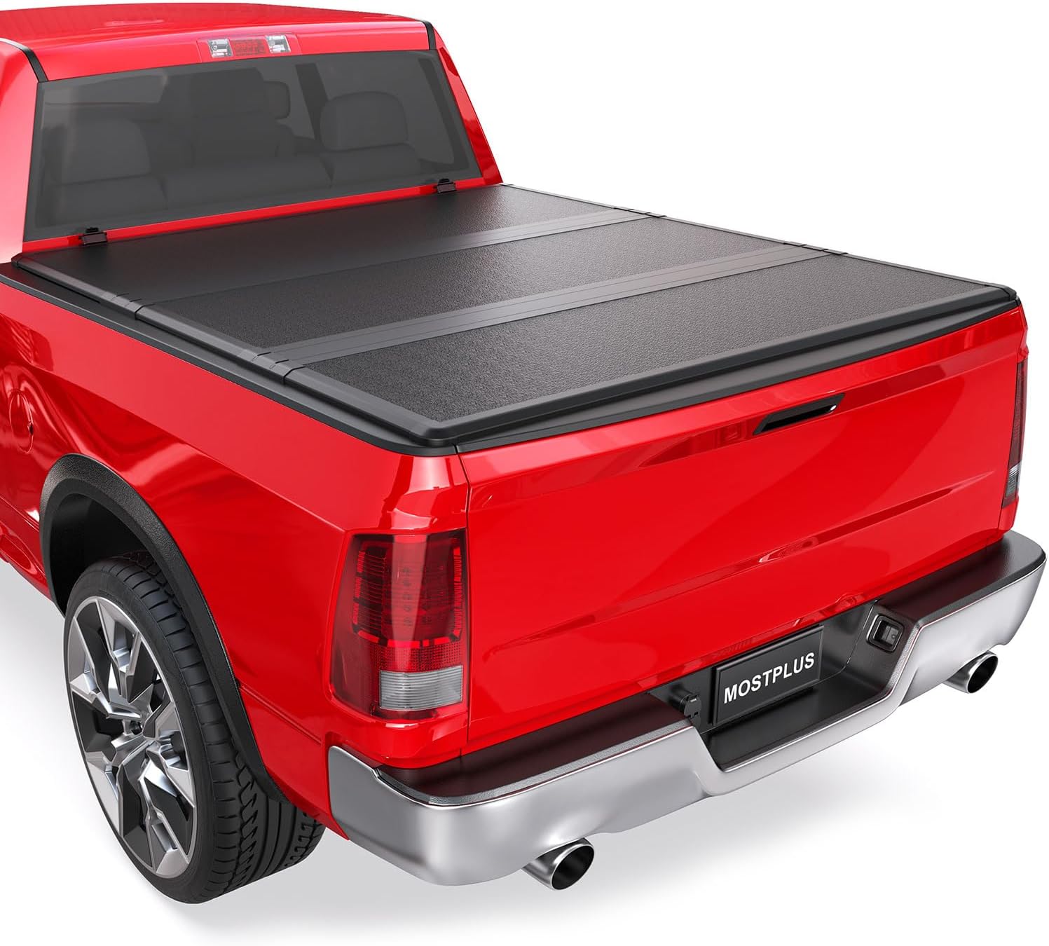 MOSTPLUS Fiberglass Tri-Fold Hard Truck Bed Tonneau Cover Review
