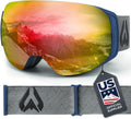 Wildhorn Roca Ski Goggles Men Women - Magnetic Interchangeable Lens
