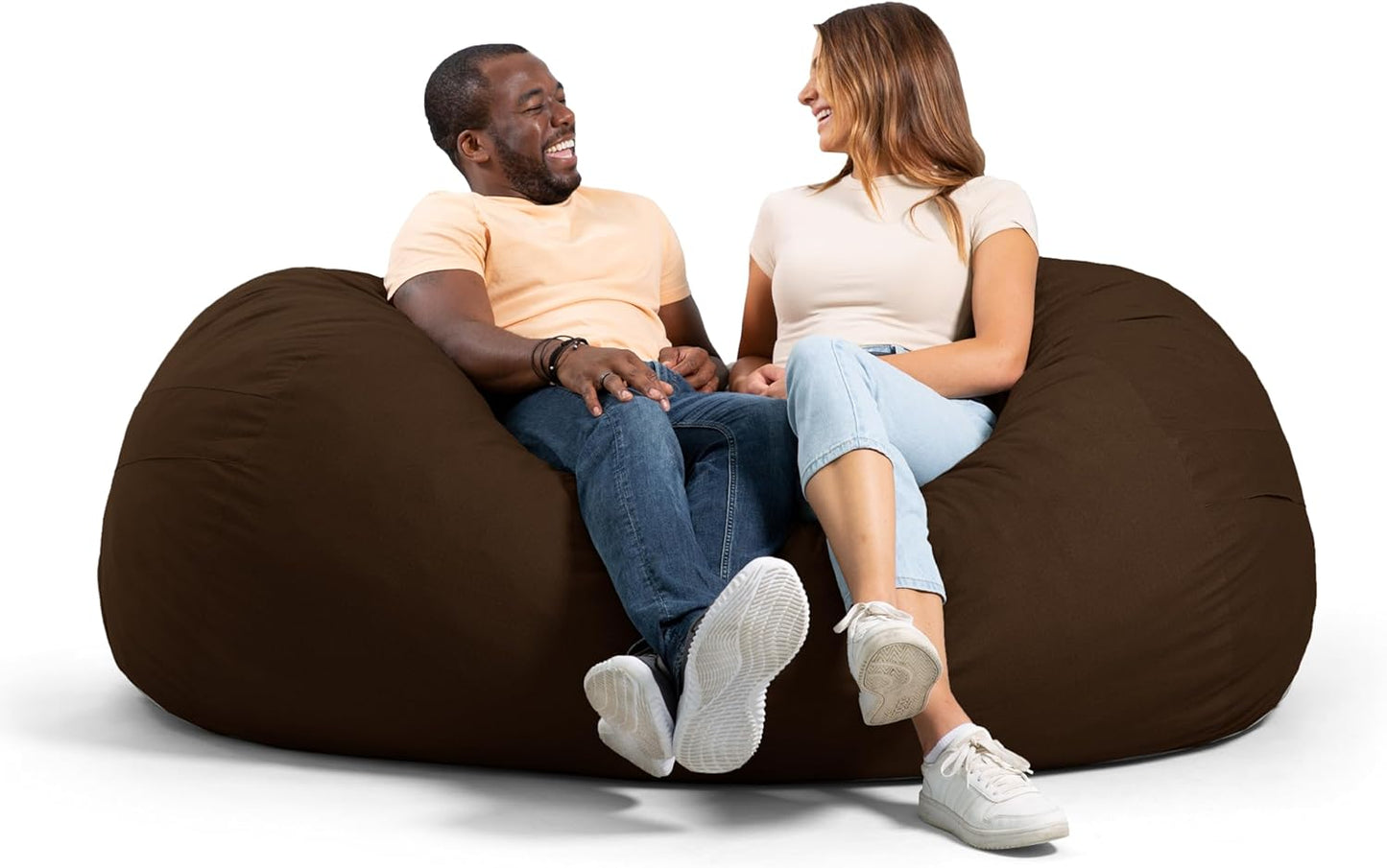 Big Joe Fuf Media Lounger Bean Bag Chair for Ultimate Comfort