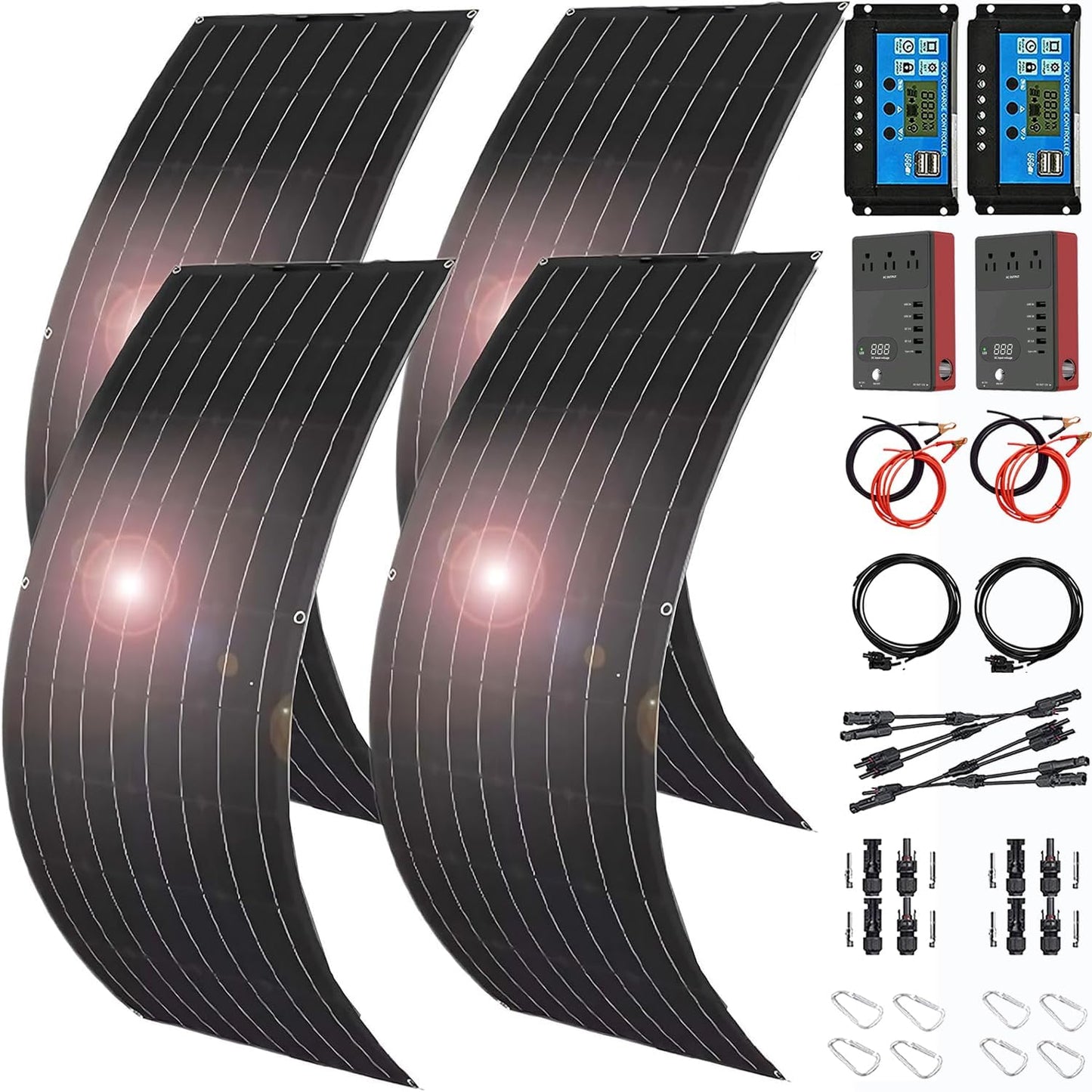 2400 Watt Solar Panel Kit for Efficient Battery Charging