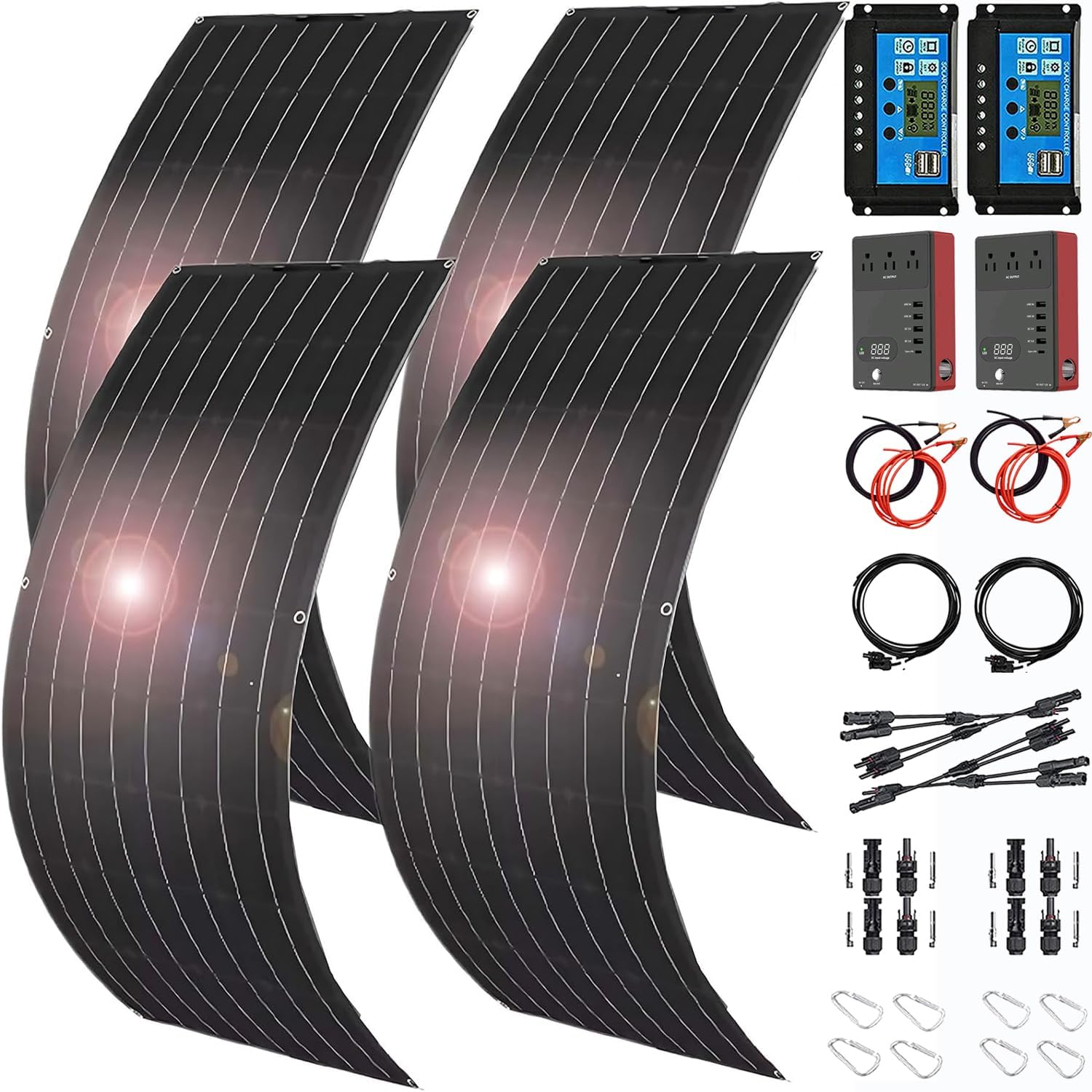 2400 Watt Solar Panel Kit for Efficient Battery Charging