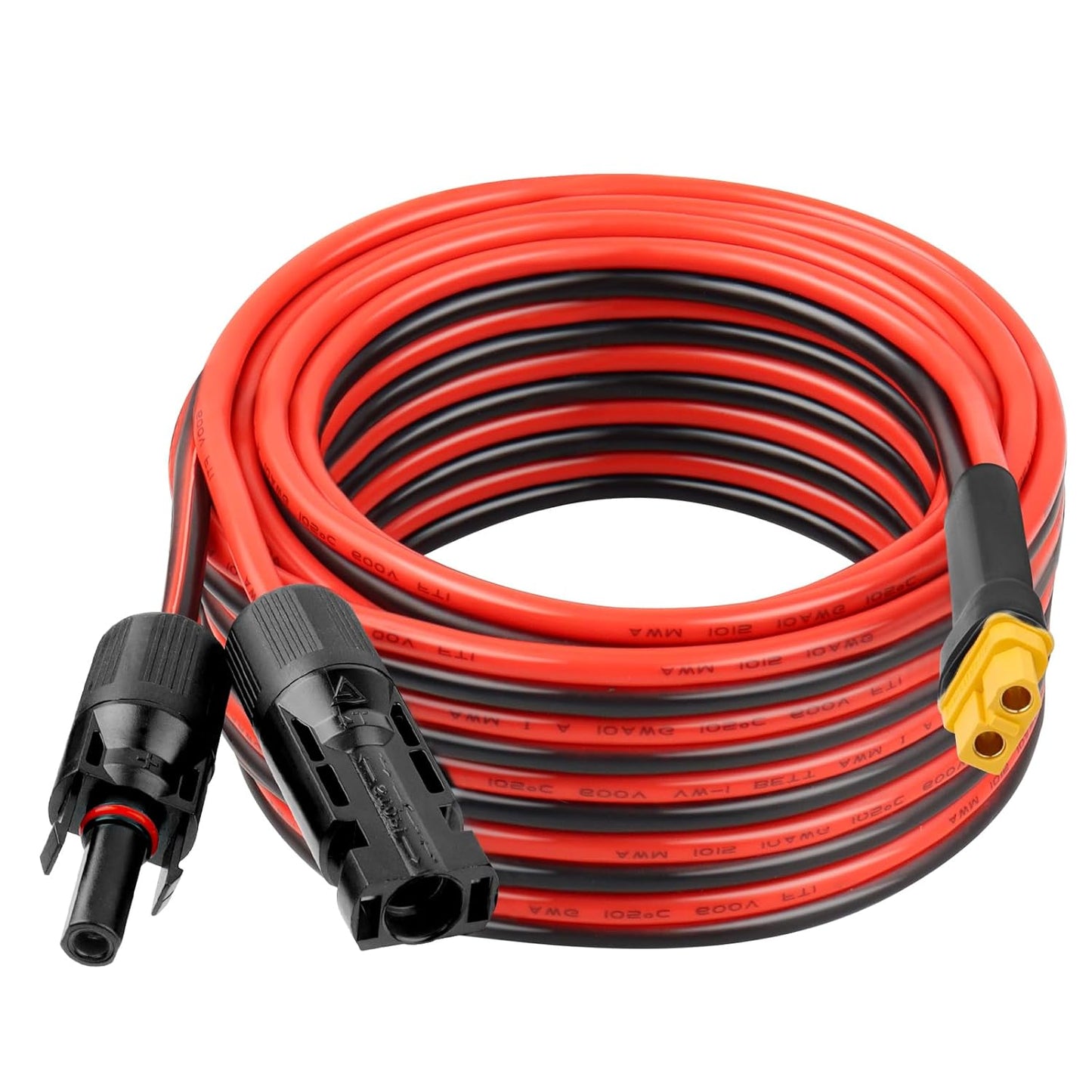 10AWG 25FT XT60 Solar Extension Cable for Power Stations