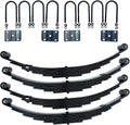 dreamdragon 6 Leaf 7000lbs Tandem Trailer Axle Suspension Kit