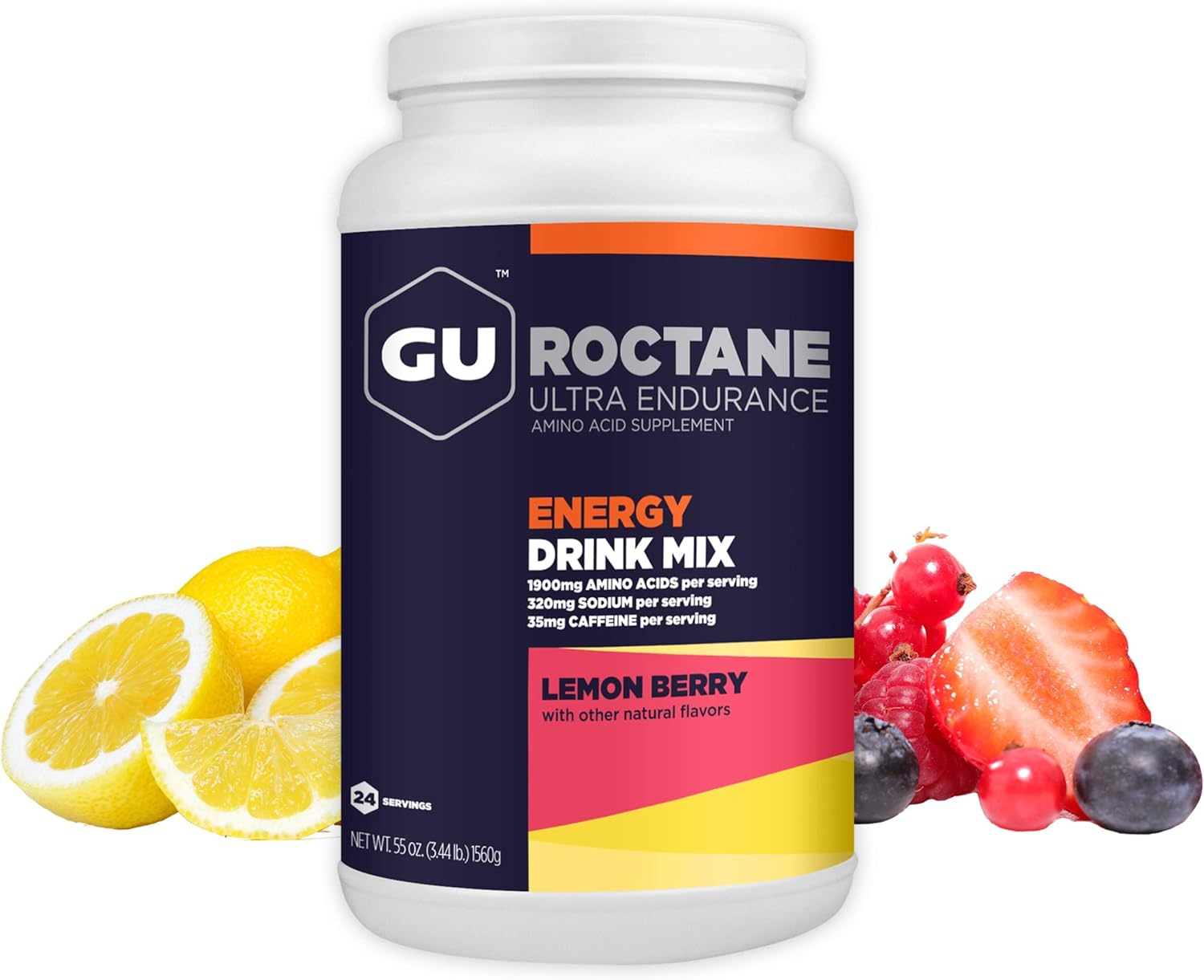 GU Energy Roctane Ultra Endurance Drink Mix for Intense Workouts